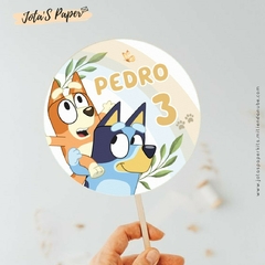 Kit Imprimible BLUEY MOD2 - Jotas Paper Kits