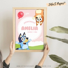 Kit Imprimible BLUEY ROSA - tienda online