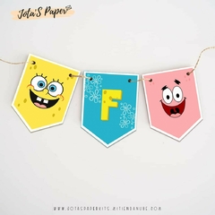 Kit Imprimible BOB ESPONJA MOD2 - tienda online