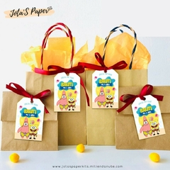 Kit Imprimible BOB ESPONJA MOD2