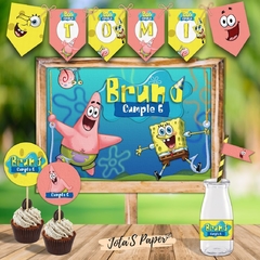 Kit Imprimible BOB ESPONJA - comprar online