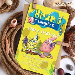Kit Imprimible BOB ESPONJA