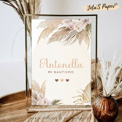 Imagen de Kit Imprimible FLORAL BOHO