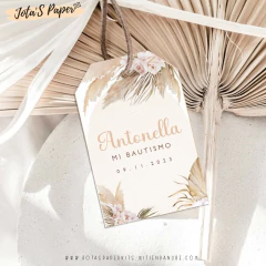 Kit Imprimible FLORAL BOHO - comprar online