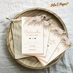 Kit Imprimible FLORAL BOHO