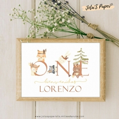 Kit Imprimible BOSQUE BOHO - tienda online
