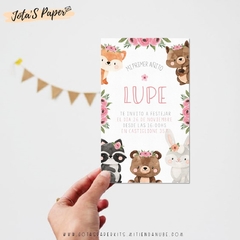 Kit Imprimible BOSQUE FLORAL - comprar online