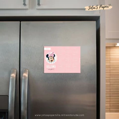 Calendario Mini 2025 MINNIE ROSA MOD2 - comprar online