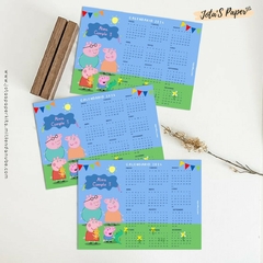 Calendario Mini 2025 PEPPA PIG