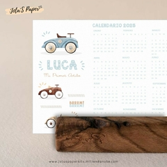 Calendario Mini 2025 AUTITOS VINTAGE