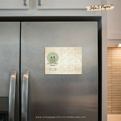 Calendario Mini 2025 BABY YODA - Jotas Paper Kits