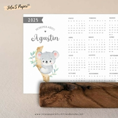 Calendario Mini 2025 KOALA BEBE - comprar online