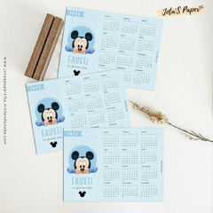 Calendario Mini 2025 MICKEY BEBE - comprar online