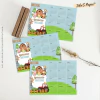 Calendario Mini 2025 GRANJA ACUARELA NENE