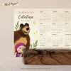 Calendario Mini 2025 MASHA Y EL OSO VINTAGE