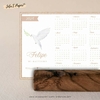 Calendario Mini 2025 PALOMA KRAFT