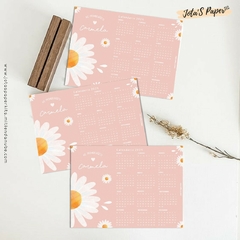 Calendario Mini 2025 MARGARITAS MOD2 - comprar online