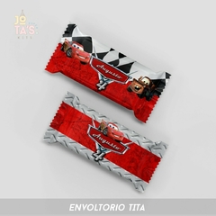 Kit Candy Bar CARS - Jotas Paper Kits