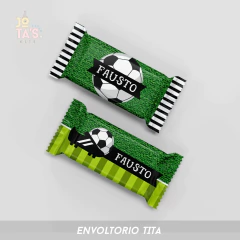 Kit Candy Bar FUTBOL - Jotas Paper Kits