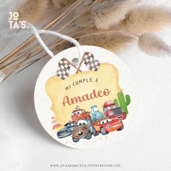 Kit Imprimible CARS VINTAGE - Jotas Paper Kits