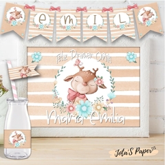 Kit Imprimible CIERVITA AMOR ROSA