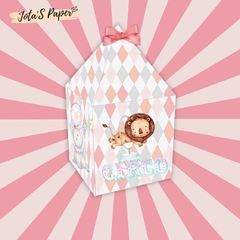 Kit Imprimible CIRCO ACUARELA NENA - comprar online