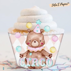 Imagen de Kit Imprimible CIRCO ACUARELA NENA