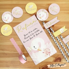 Kit Imprimible CISNE PRINCESA en internet
