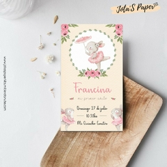 Kit Imprimible CONEJAS BALLET - comprar online