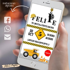 Invitacion Digital CONSTRUCCION