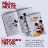Libro para Pintar Imprimible MICKEY MOUSE