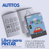Libro para Pintar Imprimible AUTITOS