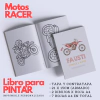 Libro para Pintar Imprimible MOTOS RACER