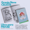 Libro para Pintar Imprimible GRANJA NENE CELESTE