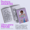 Libro para Pintar Imprimible DOCTORA JUGUETES