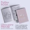 Libro para Pintar Imprimible PATITOS ROSA