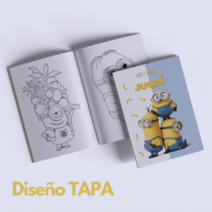 Libro para Pintar Imprimible MINIONS - comprar online