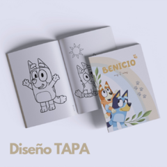 Libro para Pintar Imprimible BLUEY MOD2 - comprar online