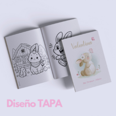 Libro para Pintar Imprimible DULCE CONEJITA - comprar online
