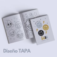Libro para Pintar Imprimible SMILE FACE BOY en internet