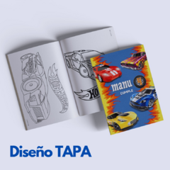 Libro para Pintar Imprimible HOTWHEELS - comprar online