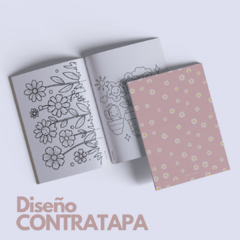 Libro para Pintar Imprimible MARGARITAS MOD2 en internet