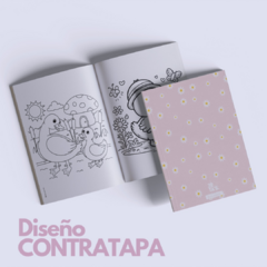 Libro para Pintar Imprimible PATITOS ROSA en internet