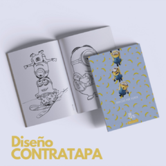 Libro para Pintar Imprimible MINIONS en internet