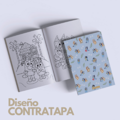 Libro para Pintar Imprimible BLUEY MOD2 en internet