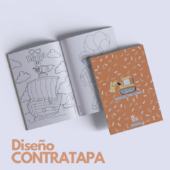 Libro para Pintar Imprimible BLIPPI - Jotas Paper Kits