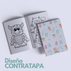 Libro para Pintar Imprimible MONSTRUITOS en internet