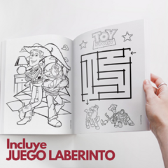 Libro para Pintar Imprimible TOY STORY - Jotas Paper Kits