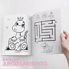 Libro para Pintar Imprimible BABY DINOS GIRLS - tienda online