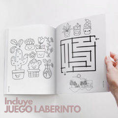 Libro para Pintar Imprimible MARGARITAS MOD2 - Jotas Paper Kits